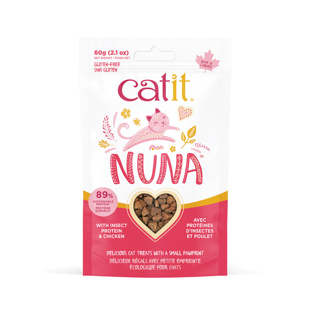 bag of catit nuna treats 