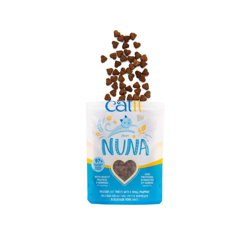 bag of catit Nuna cat treats 