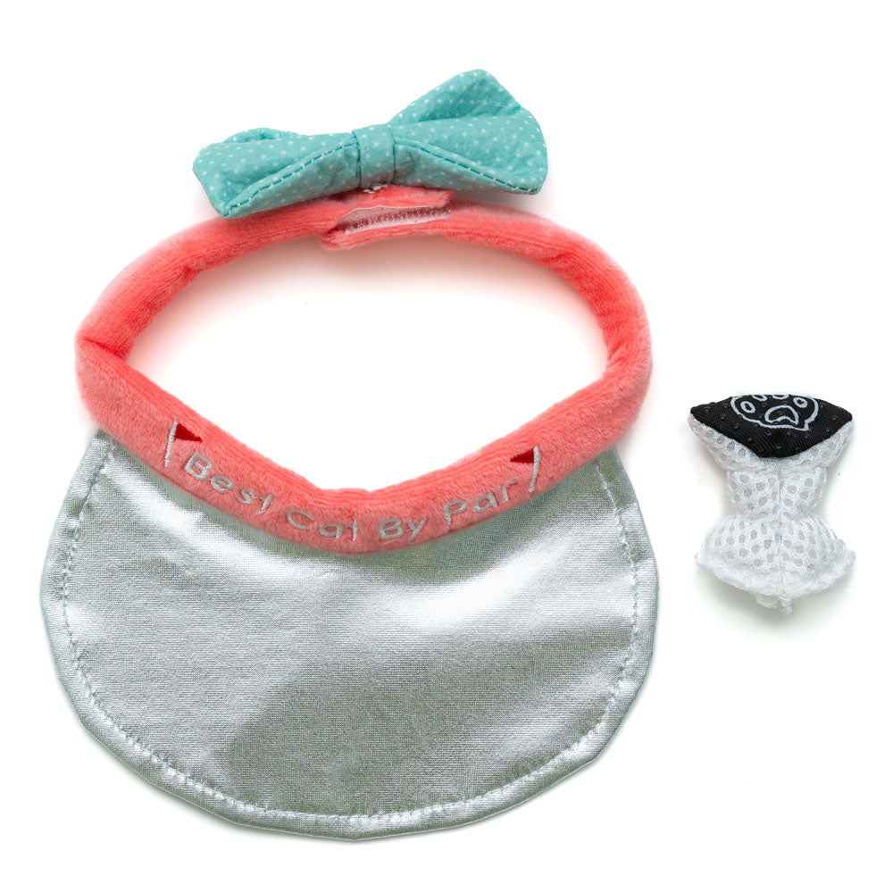 wearable cat toy visor 